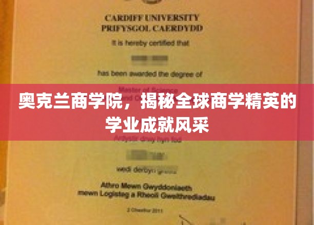 奥克兰商学院，展现全球商学精英的学业风采