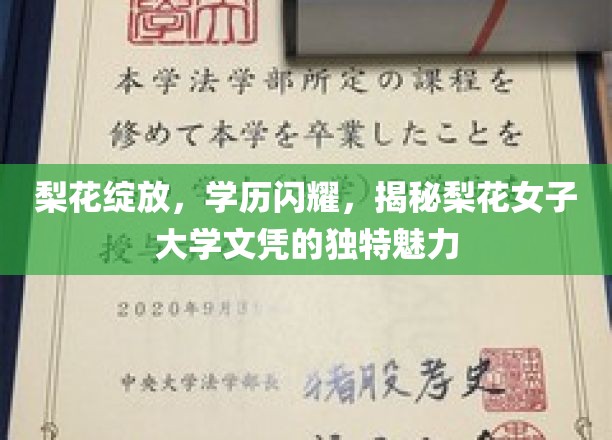 梨花绽放，学历闪耀，揭秘梨花女子大学文凭的独特魅力