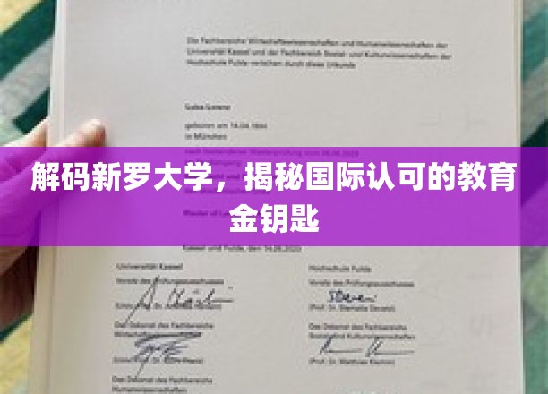 探寻新罗大学，解锁全球认可的优质教育之门