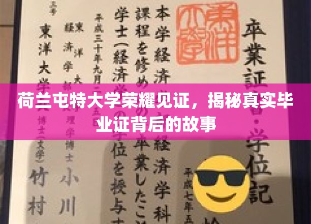 荷兰屯特大学荣耀见证，揭秘真实毕业证背后的故事