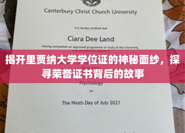 揭开里贾纳大学学位证的神秘面纱，探寻荣誉证书背后的故事