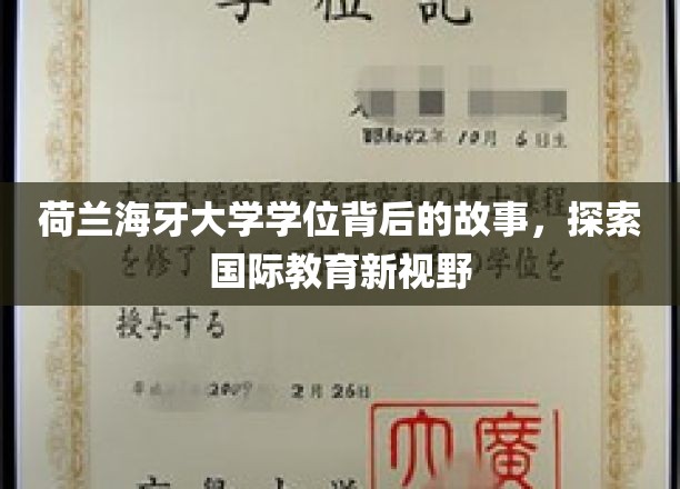 揭开荷兰海牙大学学位的神秘面纱，国际教育新视角探秘之旅