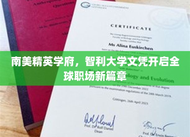 智利大学荣耀，解锁全球职场新起点，南美精英教育新标杆