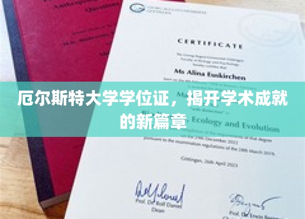 厄尔斯特荣耀，学位证书铸就学术新纪元
