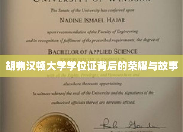 胡弗汉顿荣耀揭秘，学位证书背后的传奇故事