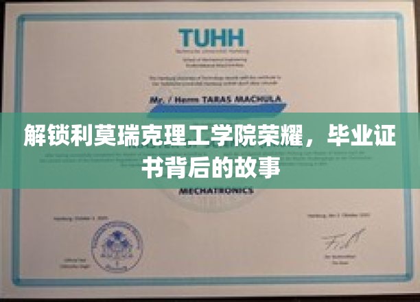 揭秘利莫瑞克荣耀密码，毕业证书背后的传奇之旅