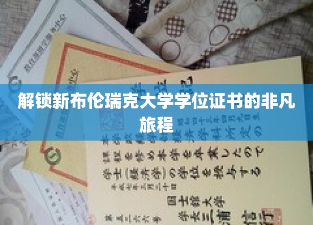 探秘布伦瑞克大学，学位证书背后的精彩征途