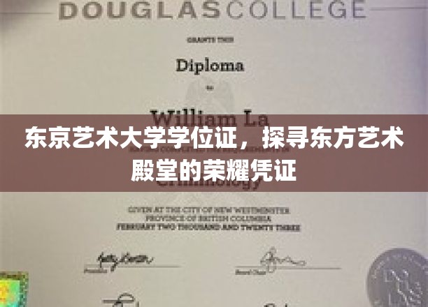 东京艺术大学学位证，探寻东方艺术殿堂的荣耀凭证