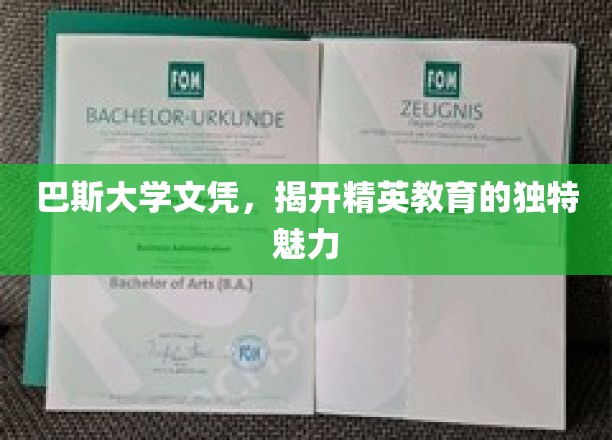 解锁精英之路，巴斯大学文凭背后的非凡教育风采