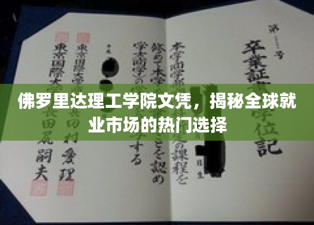 佛罗里达理工学院文凭，揭秘就业市场的全球热门通行证