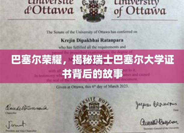 巴塞尔荣耀，揭秘瑞士巴塞尔大学证书背后的故事