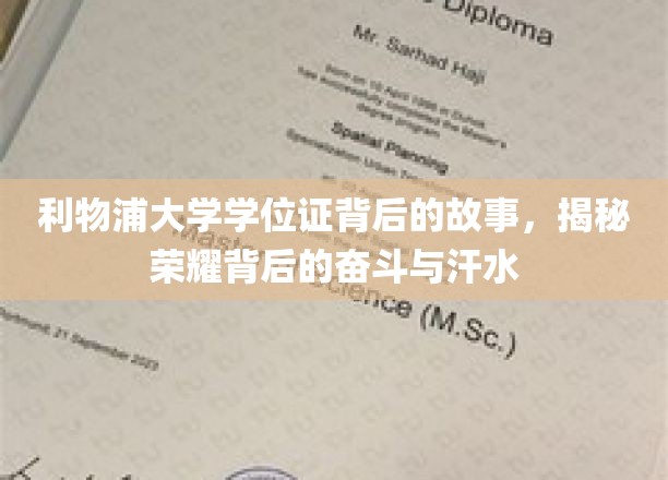 利物浦荣耀之路，揭开学位证背后的奋斗篇章
