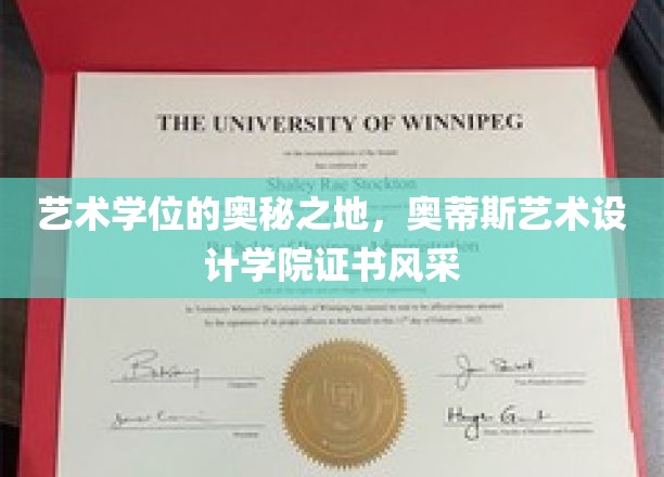 艺术学位的奥秘之地，奥蒂斯艺术设计学院证书风采