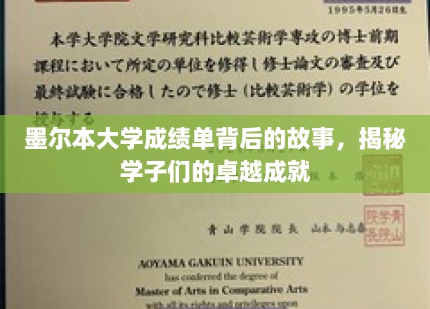 墨大成绩单背后的传奇，揭秘学子的非凡征程