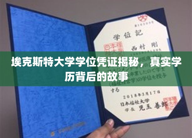 揭开埃克斯特大学学历之谜，探寻文凭背后的真实轨迹