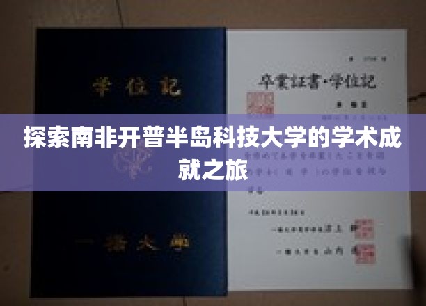探索南非开普半岛科技大学的学术成就之旅