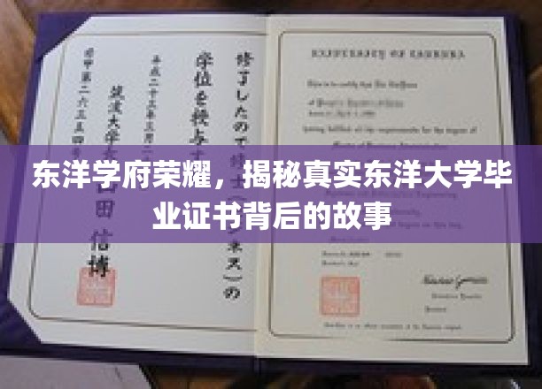 东洋学府荣耀，揭秘真实东洋大学毕业证书背后的故事