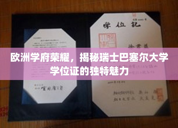 瑞士巴塞尔大学学位证，探索欧洲顶级学府的非凡荣耀印记