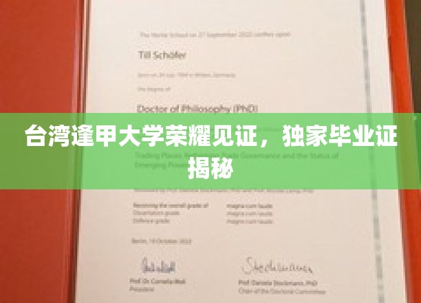 逢甲大学毕业证书背后的荣耀传奇，独家揭秘