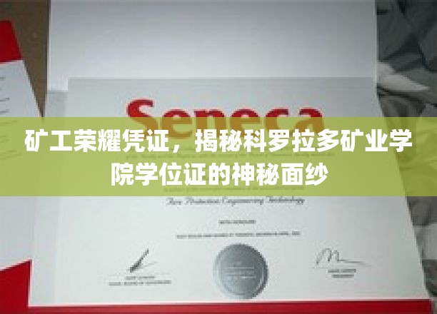 矿工荣耀凭证，揭秘科罗拉多矿业学院学位证的神秘面纱