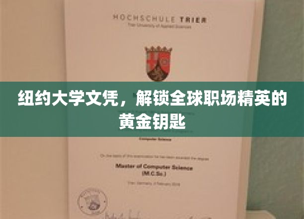 纽约大学学位证书，开启全球职场精英的黄金钥匙