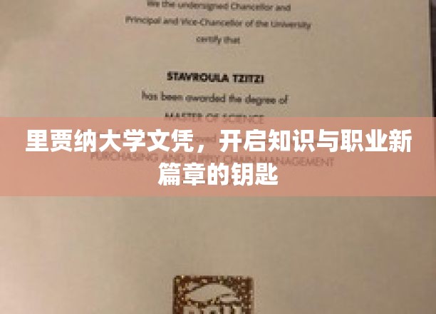 里贾纳大学文凭，开启知识与职业新篇章的钥匙