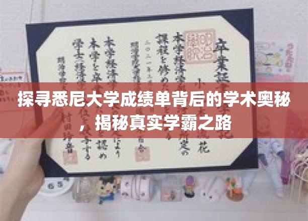 解码悉尼大学学霸秘籍，揭秘卓越学业的神秘力量