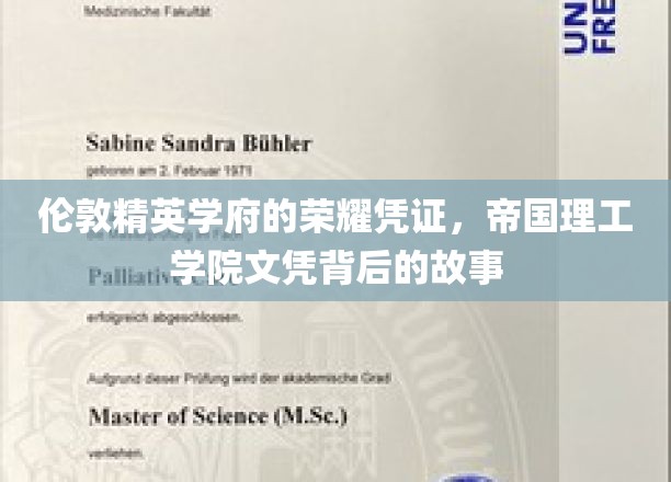 揭开帝国理工学院荣耀文凭背后的传奇故事