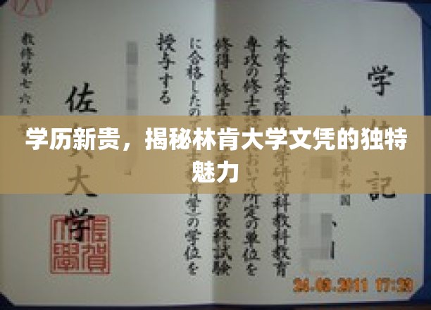 学历新贵，探寻林肯大学文凭的独特魅力