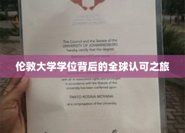 伦敦大学学位：全球认可的学术之旅