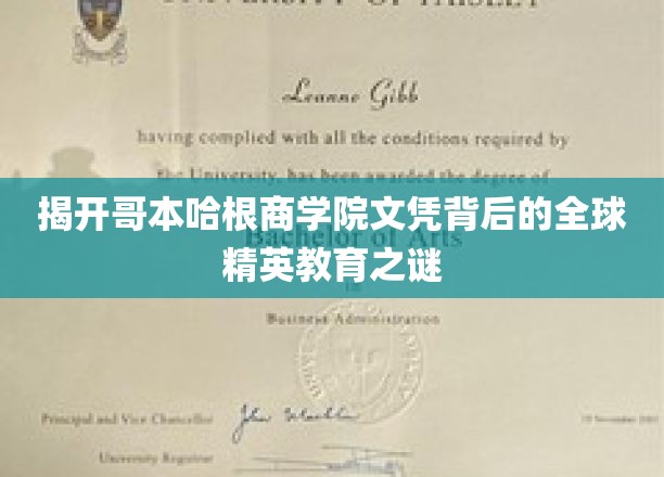 解码哥本哈根商学院，全球精英教育的秘密殿堂