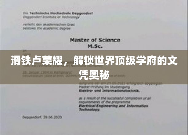 滑铁卢荣耀，解锁世界顶级学府的文凭奥秘
