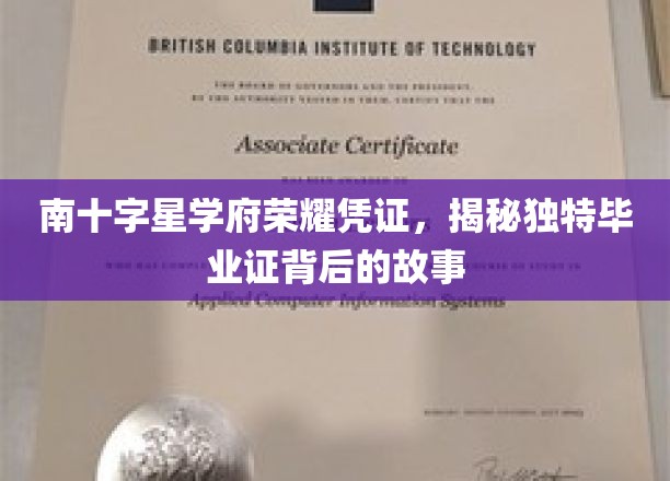南十字星学府荣耀凭证，揭秘独特毕业证背后的故事