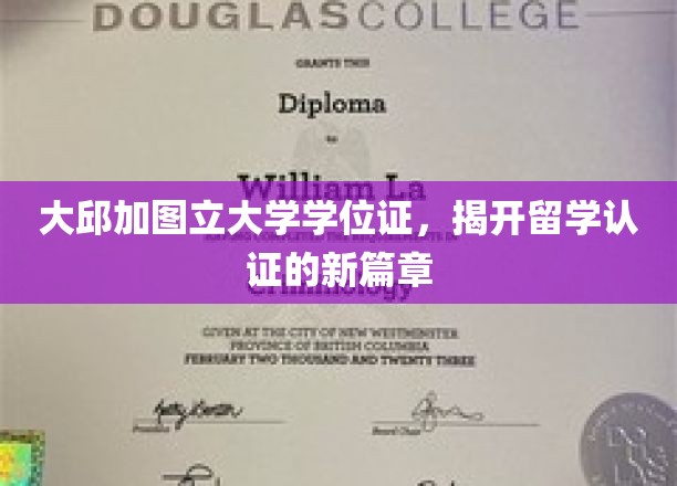 大邱加图立大学学位证引领留学认证革新潮