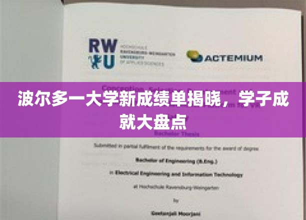 波尔多大学新鲜成绩单出炉，学子荣耀瞬间盘点！