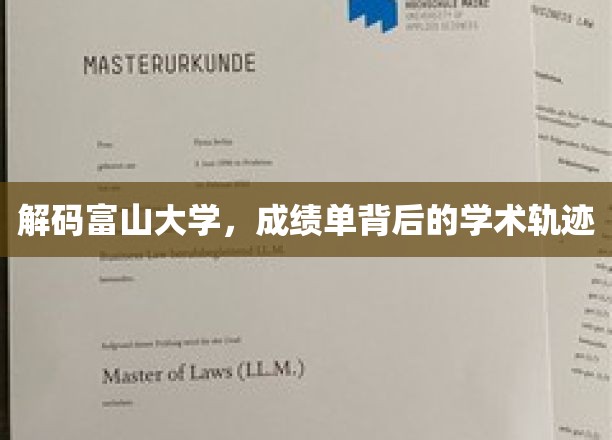 富山大学揭秘，成绩单中的学术密码