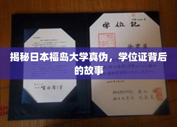 揭秘日本福岛大学真伪，学位证背后的故事