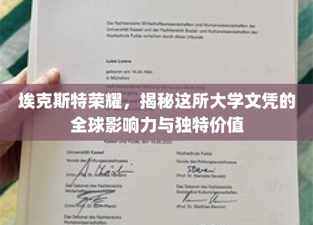 埃克斯特荣耀，揭秘这所大学文凭的全球影响力与独特价值