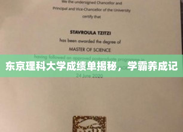 揭秘东京理科大学学霸之路，成绩单背后的秘密养成记