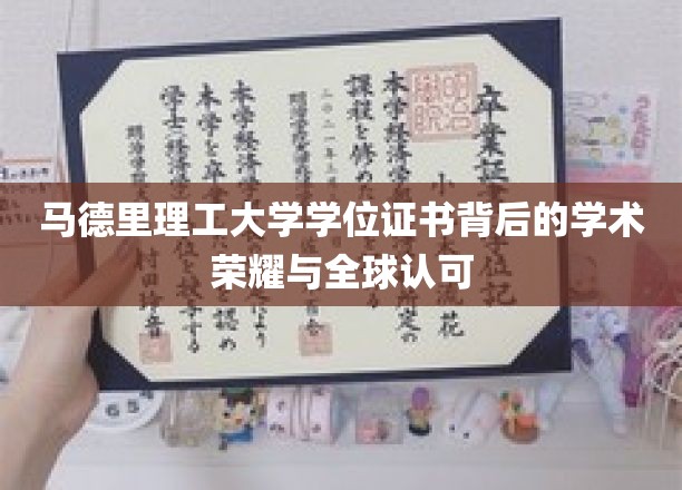 马德里理工骄子，学位证书闪耀全球，揭秘学术荣耀之路