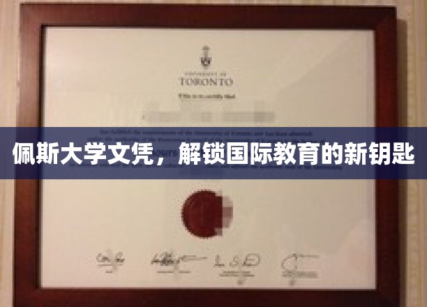 佩斯文凭，开启全球教育新篇章