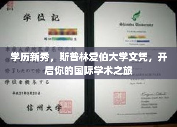 国际视野启航站，斯普林爱伯大学文凭，解锁全球学术新篇章