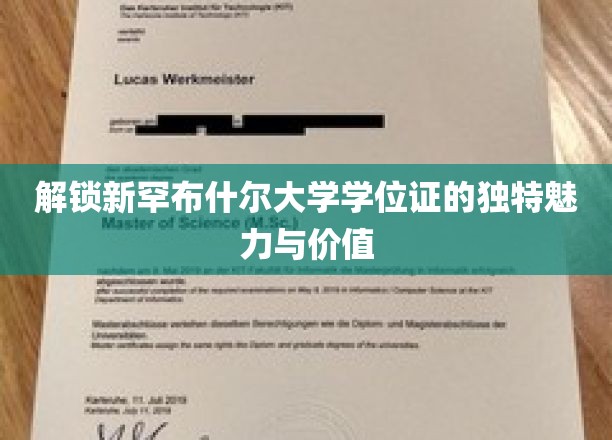 探寻新罕布什尔大学学位证书的非凡魅力与职场影响力