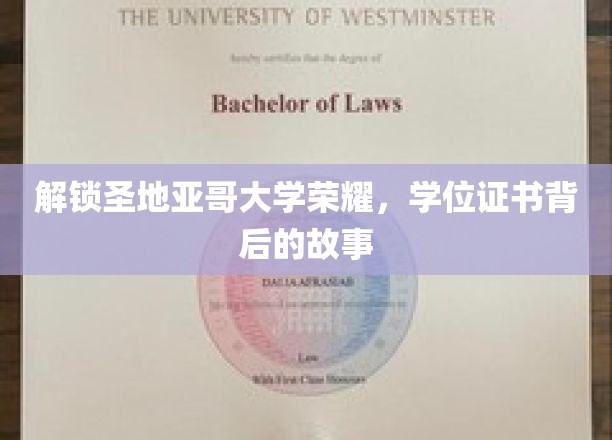 解锁圣地亚哥大学荣耀，学位证书背后的故事