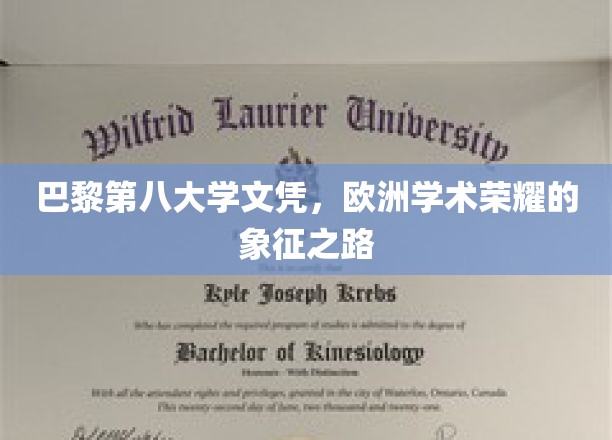 解锁巴黎第八大学文凭，探寻欧洲学术巅峰的荣耀轨迹