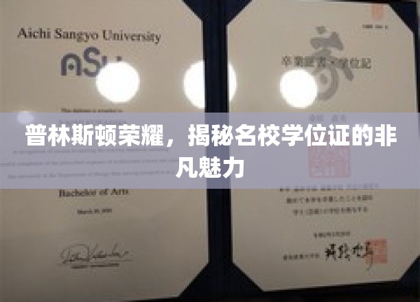 普林斯顿荣耀，揭秘名校学位证的非凡魅力
