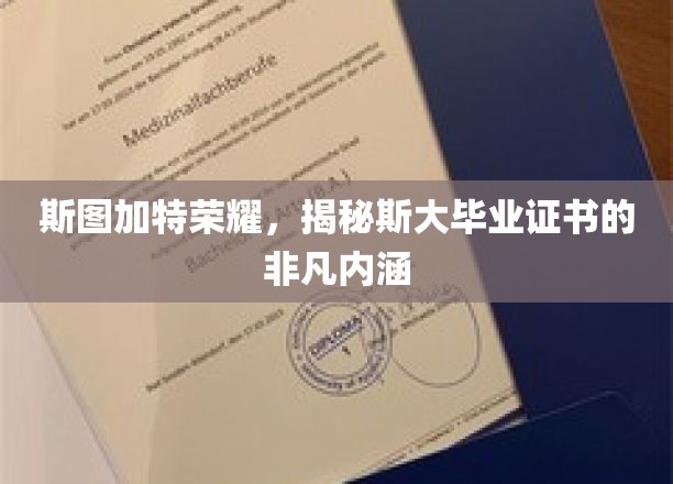 探寻斯图加特毕业证书背后的荣耀奥秘