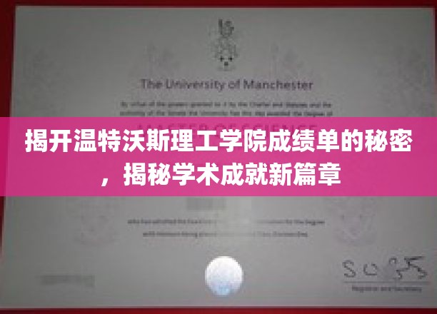 解码温特沃斯理工骄人成绩单，探寻学术卓越新里程