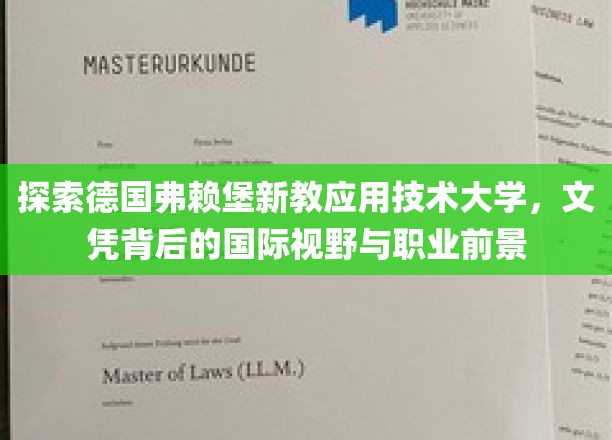 解码弗赖堡新教应用技术大学，国际视野下的未来职场通行证