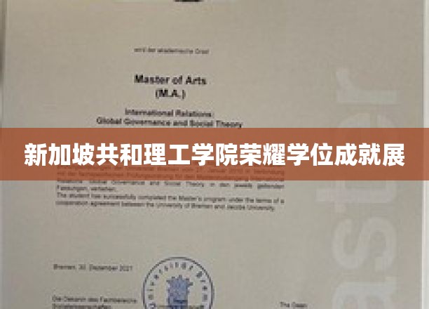 新加坡共和理工学院荣耀学位成就展